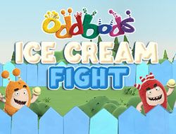 Oddbods Ice Cream Fight