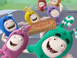 Oddbods Pizza Race