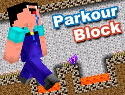 Parkour Block 2 - Play Online on Snokido