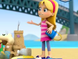 Paw Patrol Beach Cleaning