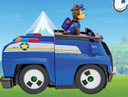 Paw Patrol Car Race