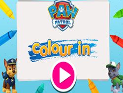 Paw Patrol Colour In