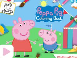 Peppa Pig Coloring Book 🕹️ Jogue no Jogos123