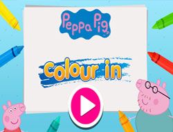 Peppa Pig Colour In