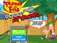 Phineas and Ferb Robot Attack