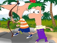 Phineas and Ferb Shoot the Alien