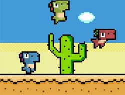 Pixel Dino Run