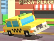 Pixel Road Taxi Depot