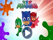 PJ Masks Coloring Game