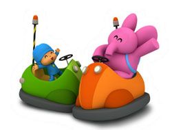 Pocoyo Bumper Cars