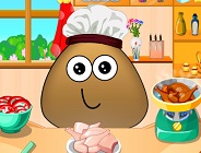 Pou Cooking Lesson