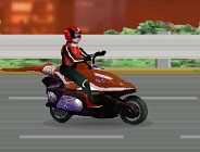 Power Rangers Moto Race