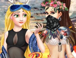 Princess BFFs Burning Man