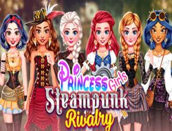 Princess Girls Steampunk Rivalry