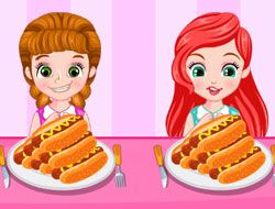 Princess Hotdog Eating Contest