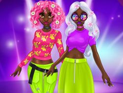 Princess Incredible Spring Neon Hairstyles