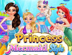 Princess Mermaid Style Makeup