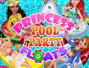 Princess Pool Party Floats