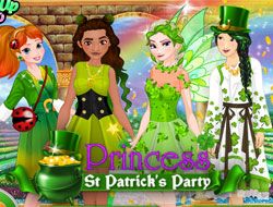 Princess St Patricks Party