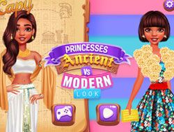 Princesses Ancient vs Modern Looks