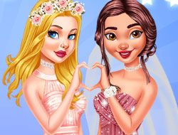 Princesses As Gorgeous Bridesmaids