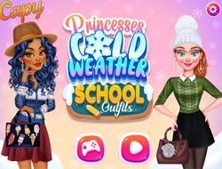 Princesses Cold Weather School Outfits