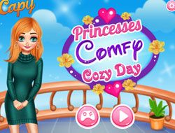 Princesses Comfy Cozy Day