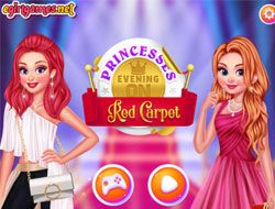 Princesses Evening On Red Carpet