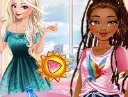 Princesses Fashion And Dare Challenge