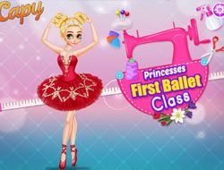 Princesses First Ballet Class