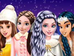Princesses Go Ice Skating