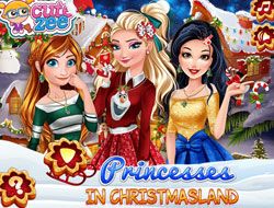 Princesses in Christmasland