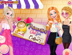 Princesses Out For Coffee