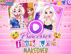 Princesses Prank Wars Makeover