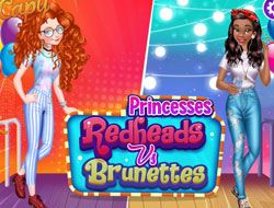 Princesses Redheads Vs Brunettes