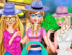 Princesses Spring Casual Dressup