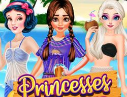 Princesses Summer Hawaii Fashion