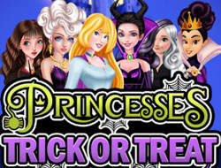 Princesses Trick Or Treat