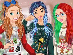 Princesses Ugly Sweater Fun