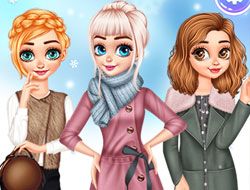 Princesses Warm Winter Outfits