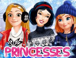 Princesses Winter Fun