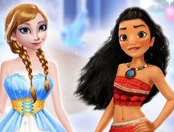 Princesses Winter Make Up