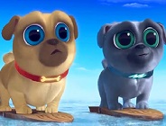 Puppy Dog Pals Surfing Puzzle