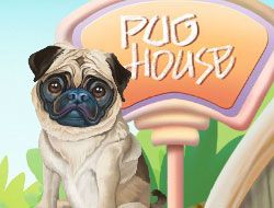 Puppy Pug House Decoration