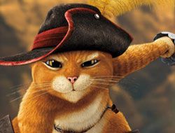 Puss in Boots Leaping Cat
