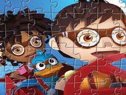 Puzzle Zack and Friends Playing