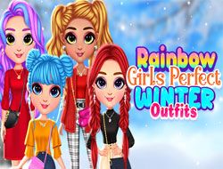 Rainbow Girls Perfect Winter Outfits