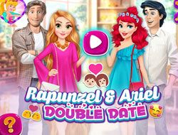 Rapunzel and Ariel Double Date
