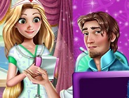 Rapunzel and Flynn Hospital Emergency