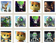 Ratchet and Clank Memory Game